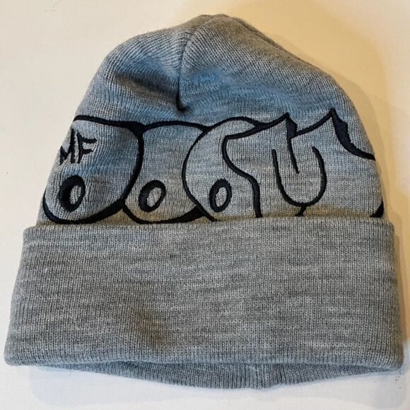Supreme MF Doom Graphic Beanie – Gray - Picture 2 of 4